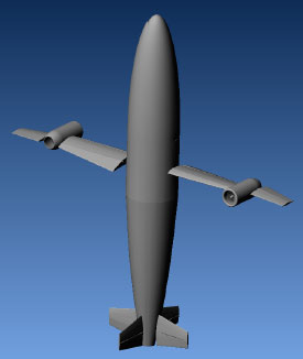 Extended segmented hub in VTOL mode